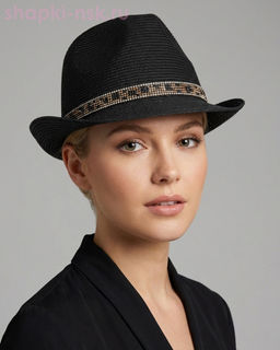 Ш60 Трилби Камни Шляпа женская (56-58)
