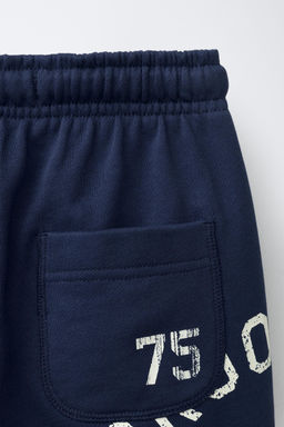 BERMUDA JOGGING ESTAMPADO BROOKLYN / Marino oscuro - Zara фото 6