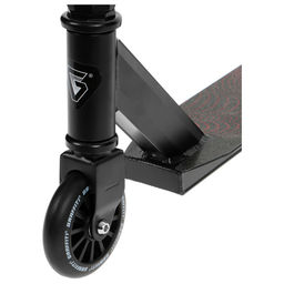 Самокат трюковой GRAFFITI Turn 26, колёса PU 100 мм, резьбовая компрессия, ABEC 7, чёрный