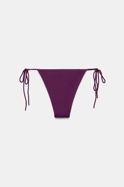 BRAGUITA BIKINI TIRAS LAZADA / Berenjena - Zara фото 5