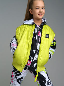 12321136 Жилет с полиуретановым покрытием для девочек