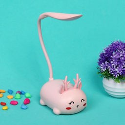 Цена за 2 шт. Светильник настольный "Marmalade-Олененок" LED 28,5*9,2*6,8см USB 5v 3w, Розовый
