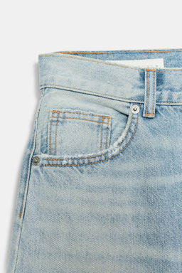 JEANS TRF EXTRA WIDE LEG TIRO ALTO / Azul claro - Zara фото 8