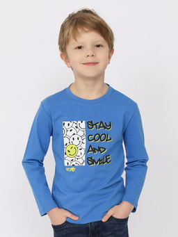 CRB wear/CSKB 63767-42-391 Джемпер для мальчика,синий/Ex.Cherubino