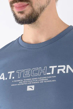 Футболка к/р Синий - Anta фото 3