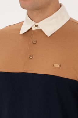 Erkek Camel Sweatshirt