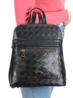 L22441 BLACK Сумка-рюкзак (искусственная кожа) - Фабричный китай фото 3