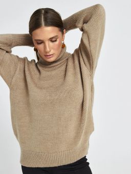 JETTY Джемпер вязаный свитер с горлом  фото 12