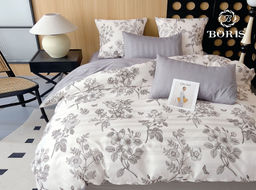 КПБ Boris Двусторонний Страйп-сатин BORDSS003 Семейный