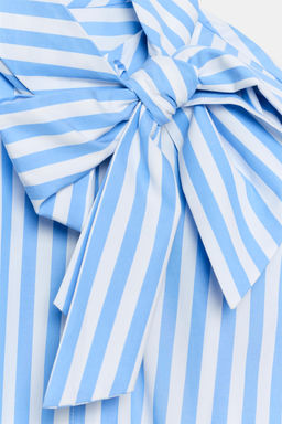CAMISA RAYAS LAZO / Azul / Blanco - Zara фото 9