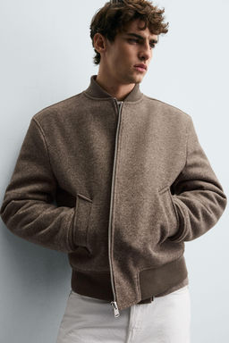 COMBINED BOMBER JACKET - Zara фото 6