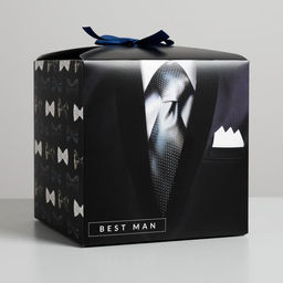 Коробка складная Джентельмену, 18 18 18 см