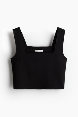 Top de tirantes cropped - H&m фото 5