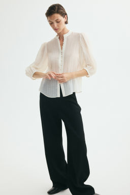 Blusa con mangas globo - H&m фото 4