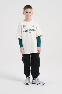 Лонгслив Бежевый