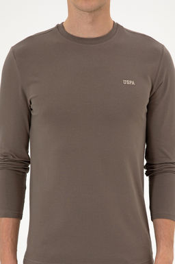 Erkek Vizon Basic Sweatshirt Sepette S_rpriz _ndirim - U.s. polo assn фото 6