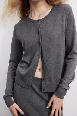 Cardigan en punto fino - H&m фото 3