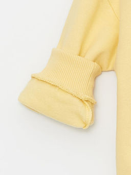 Bisiklet Yaka Uzun Kollu Tom and Jerry Bask?l? Erkek Bebek Sweatshirt - Waikiki фото 3