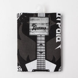 Полотенце кухонное Let's rock 35х60 см - Доляна фото 2