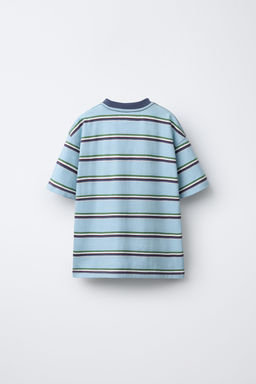 STRIPED PRINT T-SHIRT - Zara фото 2