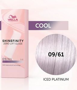 Гель-крем для стойкого тонирования Shinefinity 09/61 ледяная платина, Wella