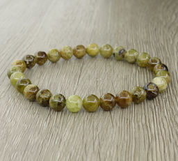 Браслет Классика агат самоцветы 8мм, длина 18см - Agat77 фото 22