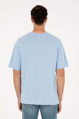 Мужская голубая футболка Неожиданная скидка в корзине - U.s. polo assn фото 5