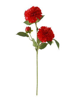Цветы искусственные "Хризантема Бранхил черри" d-9 см 49 см, красный