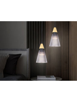 Светильник подвесной LH58111, 1хE14, 40Вт, d11 h150 см, чёрный