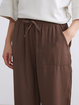 Beli Lastikli Kad?n Jogger Pantolon