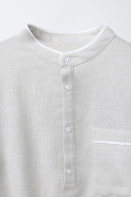 AGES 6-14 / HENLEY SHIRT PYJAMAS - Zara фото 6