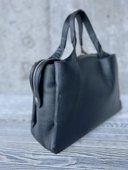 Женская кожаная сумка тоут 3120 Блек