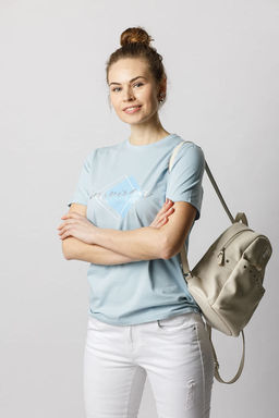 Спортивная футболка из высококачественного хлопка с лайкрой - Relay фото 18