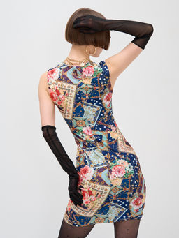 Платье с вырезом каре OD-634-4