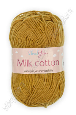 Пряжа Milk cotton 50 гр (10 шт) SF-7848, коричневый