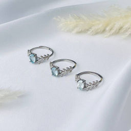 Кольцо регулируемое с камнем Топаз от 16,5р.