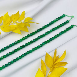 Бусины для украшений из Агата тон.