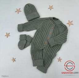 Вязаные комбинезоны из трёх предметов - Bruno фото 2