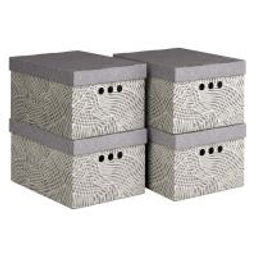 VAL MM-BC-4S Короба картонные, 25*33*18.5 см, набор 4 шт., MONET MORNING, шт