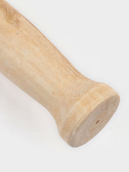 Нож для пиццы и теста Доляна Классик, 18.5 см, коррозионностойкая сталь, ребристый, бежевый  фото 6