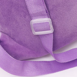 Сумка детская «Оленёнок», 35×30 см, фиолетовая