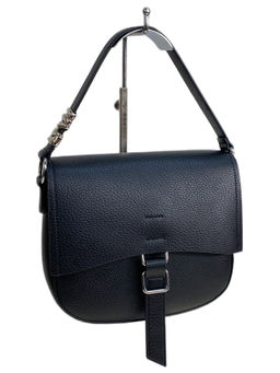 Женская сумка из искусственной кожи, цвет черный