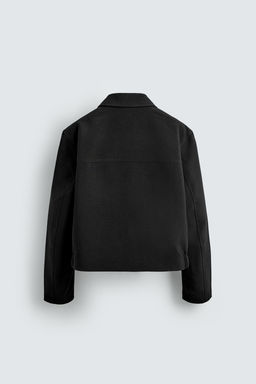 CROPPED FIT JACKET - Zara фото 8