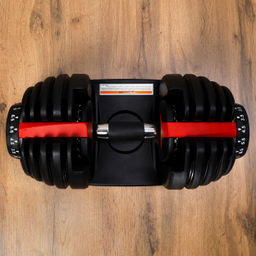 Гантель разборная Woohooo Elite Power со ступенчатой регулировкой / 15 позиций от 2,5 -24 кг / черный - ГалеонТрейд фото 7