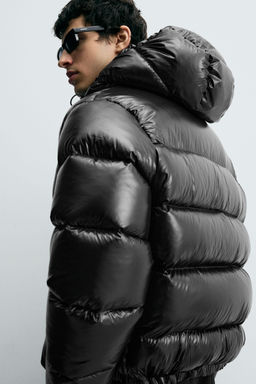 100% FEATHER WATER-REPELLENT DOWN JACKET - Zara фото 6