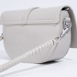 Сумка-мессенджер на магните, длинный ремень, цвет серый - Simaland фото 5