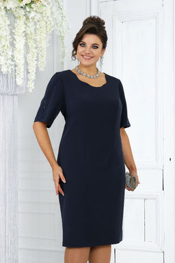 Платье Ninele 7431-Р темно-синий - Mira fashion фото 1221