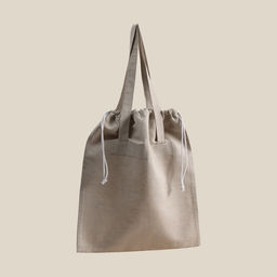 Сумка шоппер небелёный SL HOME Light shopper, 53?45 см, 100% лён, 200 г/м2