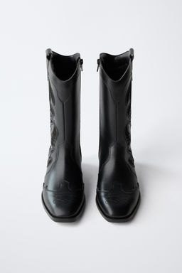 COWBOY BOOTS - Zara фото 15