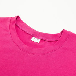 Футболка женская MINAKU: Oversize, фуксия, размер 46